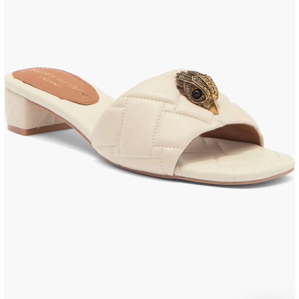 KURT GEIGER
Kensington Quilted Slide Sandal